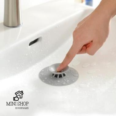 Nắp Đậy Bồn Rửa Bát Ngăn Mùi, Đậy Cống Thoát Nước Silicon