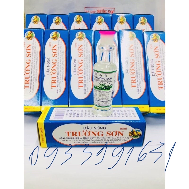 Dầu nóng Trường Sơn chai 10ml