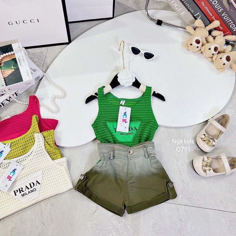 {GIÁ SIÊU RẺ} Áo LƯỚI cộc tay bé gái size nhí ĐẠI  cho bé từ 8-28kg annakids