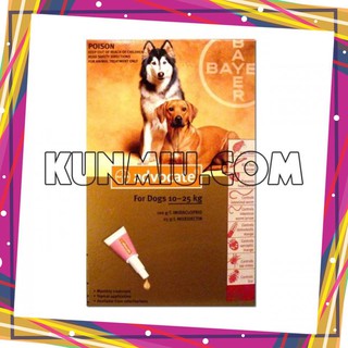 NHỎ RẬN CHO CHÓ 10-25KG BAYER ADVOCATE