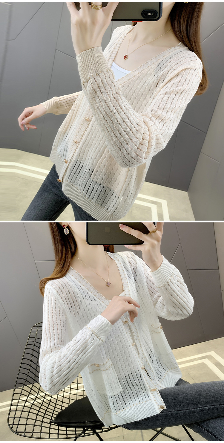 Áo Khoác Cardigan Dệt Kim Chống Nắng Cho Nữ | BigBuy360 - bigbuy360.vn