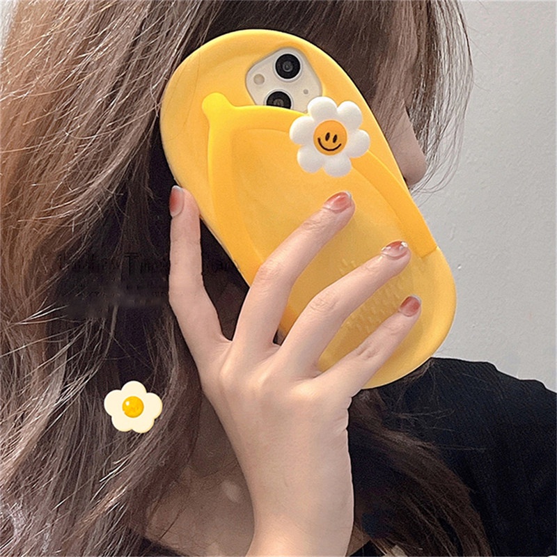 Ốp Điện Thoại Silicon Mềm Chống Sốc Họa Tiết Hoa Hướng Dương Cho iPhone 14 Pro X XR Xs Max 11 12 13 Pro Max