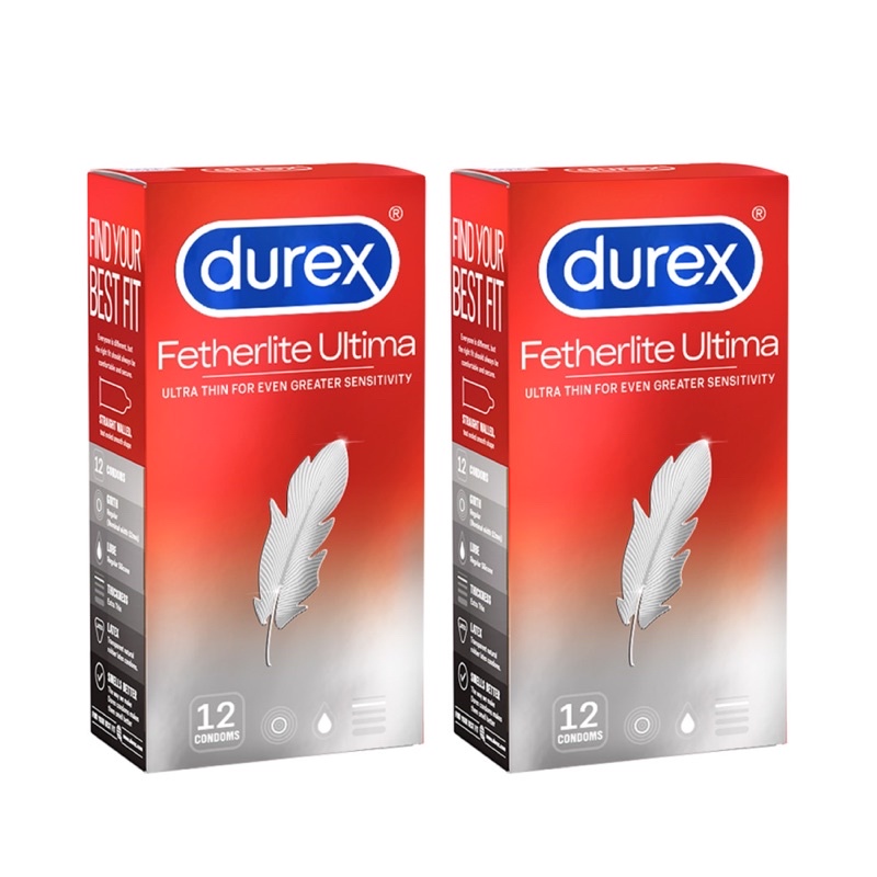 12 Bao cao Su Siêu Mỏng Durex Fetherlite Ultima chính hãng