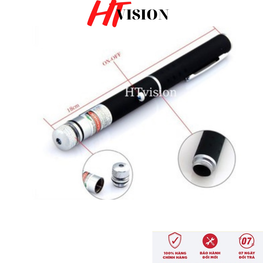 Bút laser tia xanh 6 trong 1 Green Laser Pointer