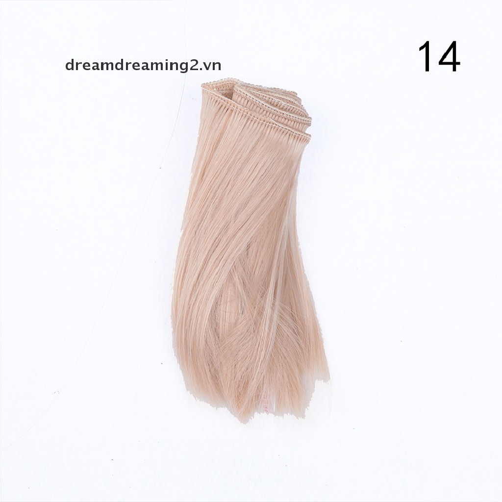Tóc Giả Chịu Nhiệt Cao 10cmx100cm Cho Búp Bê 1 / 3 1 / 4