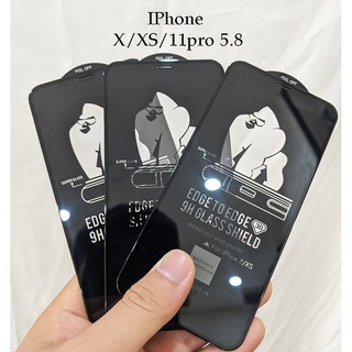 Dán cường lực phủ màn hình iphone x \ xs \ 11pro 5.8