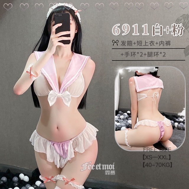 Set Thủy Thủ Nữ Học Sinh Siêu Đẹp HS-010. SHIP HỎA TỐC TPHCM. Đồ Ngủ Cosplay Sexy. ThaoBonita T075 | BigBuy360 - bigbuy360.vn