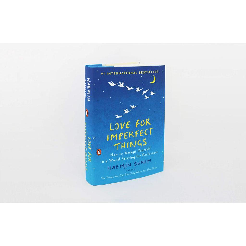 Sách - Love for Imperfect Things : How to Accept Yourself in a World Striving by Haemin Sunim (US edition, hardcover)