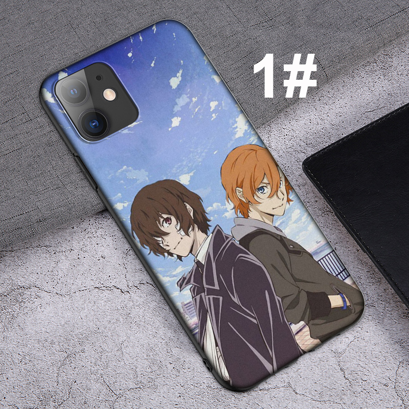 iPhone XR X Xs Max 7 8 6s 6 Plus 7+ 8+ 5 5s SE 2020 Casing Soft Case 29LU Bungou Stray Dogs Anime mobile phone case