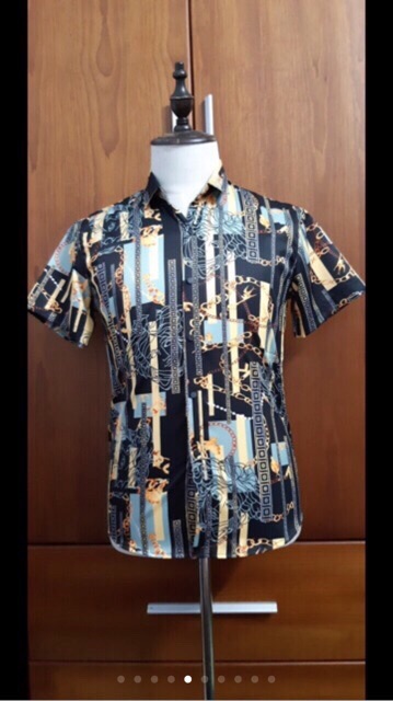 Sơ mi nam cộc tay hoạ tiết in hình | BigBuy360 - bigbuy360.vn