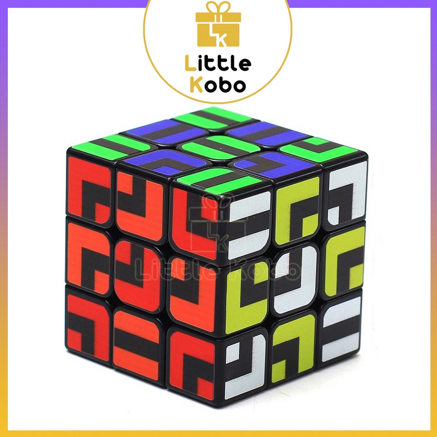 Rubik Biến Thể Z-Cube Maze Cube 3x3 Rubik Mê Cung