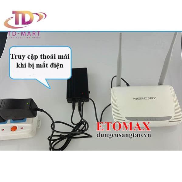 ✪ [GIÁ HỦY DIỆT]Nguồn dự phòng UPS mini 5V/9V/12V-1A ♥ Xả Hàng ♥