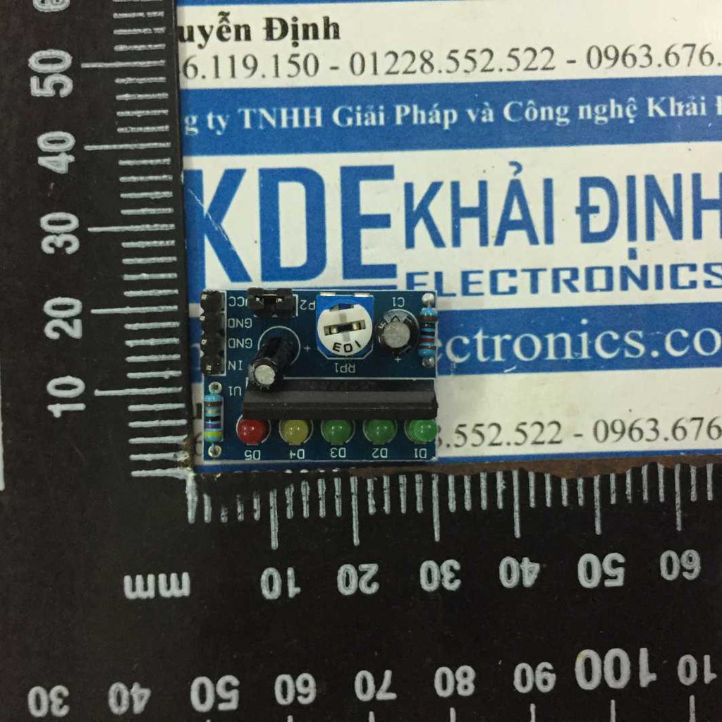 module báo cường độ âm thanh Q40 KA2284 áp: 3.5-12V kde3256