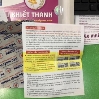 [ CHÍNH HÃNG MUA 10 TẶNG 1 ] Viên uống TIÊU KHIẾT THANH