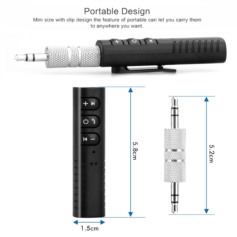 Bộ dụng cụ hỗ trợ chơi nhạc qua Bluetooth cho xe hơi