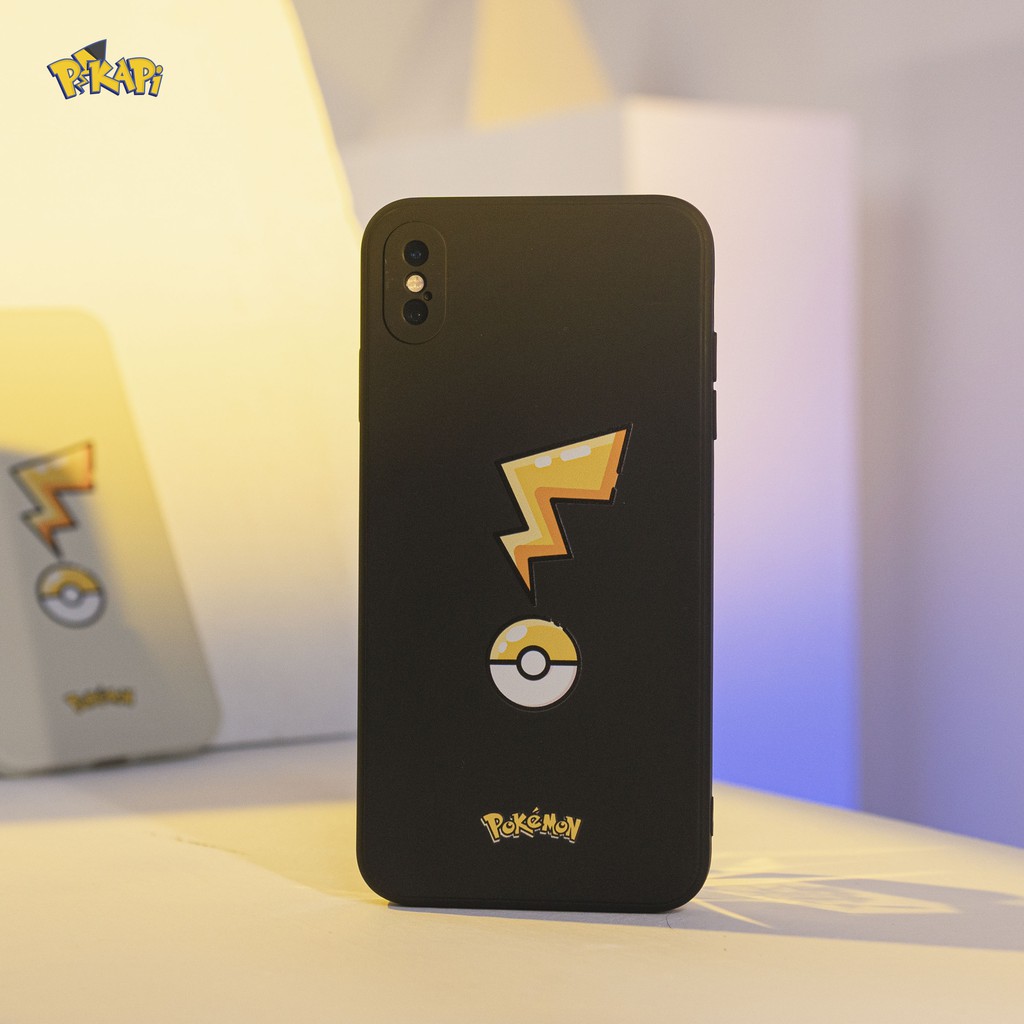Ốp iPhone Pokeball - Lót nỉ cao cấp, chống sốc hiệu quả | BigBuy360 - bigbuy360.vn