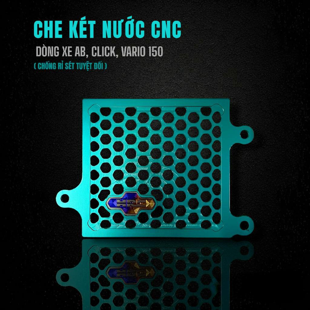 Che két nước Vario / AB / Click (tặng kèm bộ canh ốc vít) nhôm cnc dày cứng cáp, 4 góc móc rãnh, kiểu dáng tổ ong