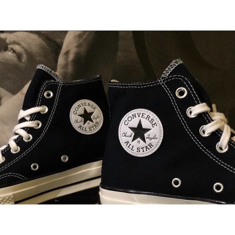 [ CHÍNH HÃNG ] giày sneaker CONVERSE CHUCK 1970s BLACK HI