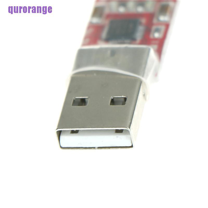 qurorange 1pc CP2102 Module USB to TTL Serial Converter UART STC Download 5pcs Cable UJS