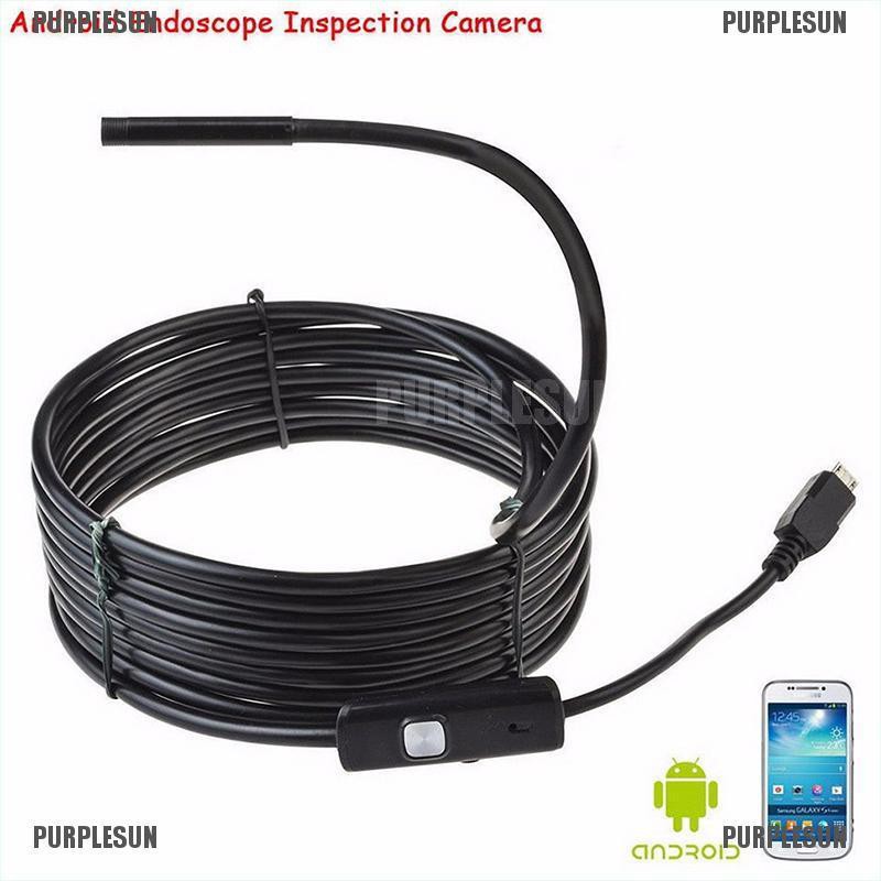 Camera Nội Soi 5m 6led 5.5mm Android Chống Nước Kết Nối Usb