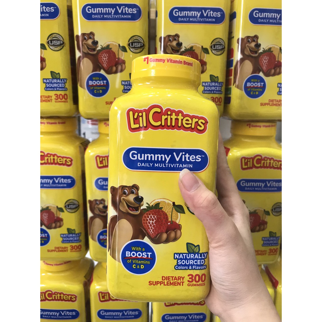 Kẹo dẻo Gummy vites bổ sung vitamin tổng hợp 300 viên