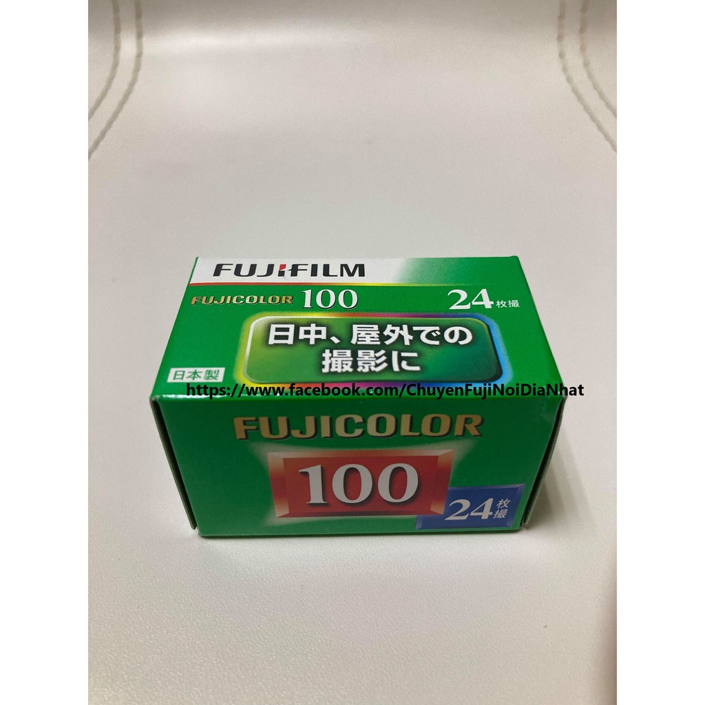 Fuji 100 Nội Địa ĐỎ Film Chụp Ảnh 24 kiểu [DATE 2023]