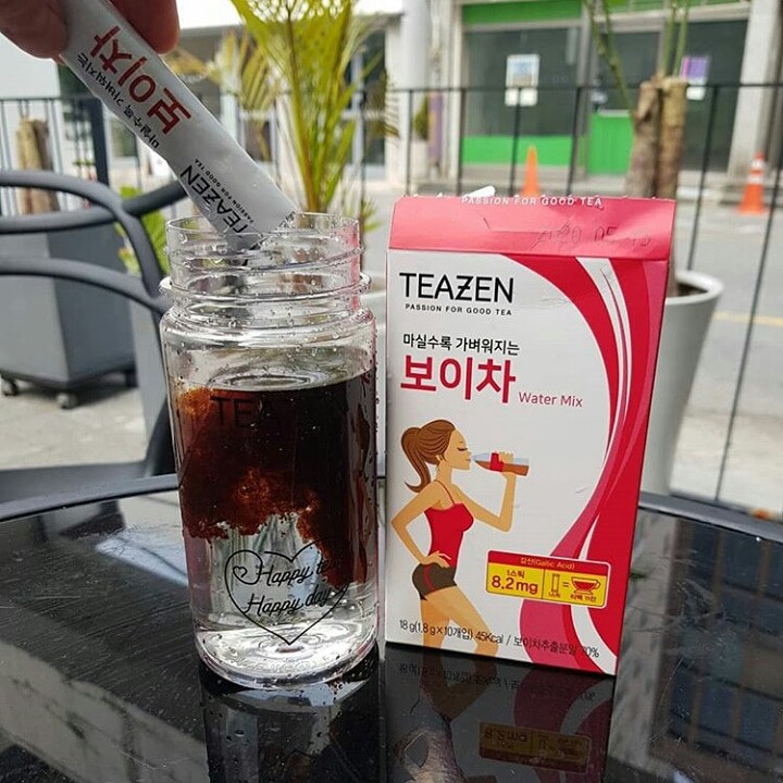 Trà Teazen phổ nhĩ nhập khẩu Hàn Quốc