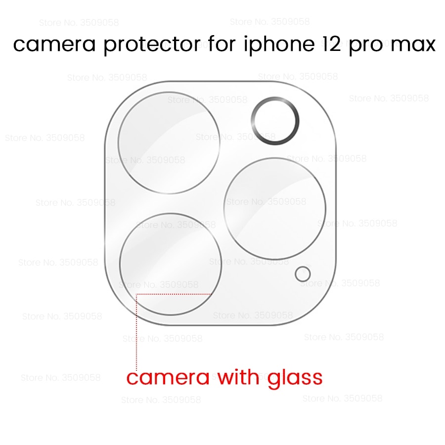 Kính cường lực bảo vệ camera sau điện thoại thích hợp cho iPhone 13 12 11 Pro Max