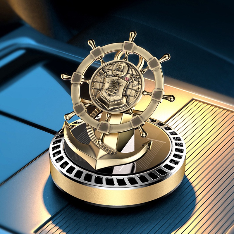 Nước hoa ô tô, mô hình bánh lái thuyền, tặng tinh dầu thơm, làm quà tặng, trang trí ô tô