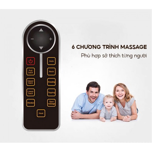 [CHÍNH HÃNG] Ghế massage toàn thân bập bênh thư giãn Nikio NK-155