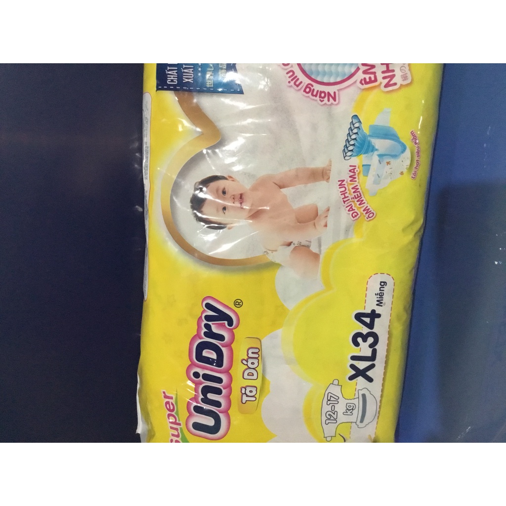 [Sỉ Chính Hãng] Tã dán Unidry XL34 - Date mới