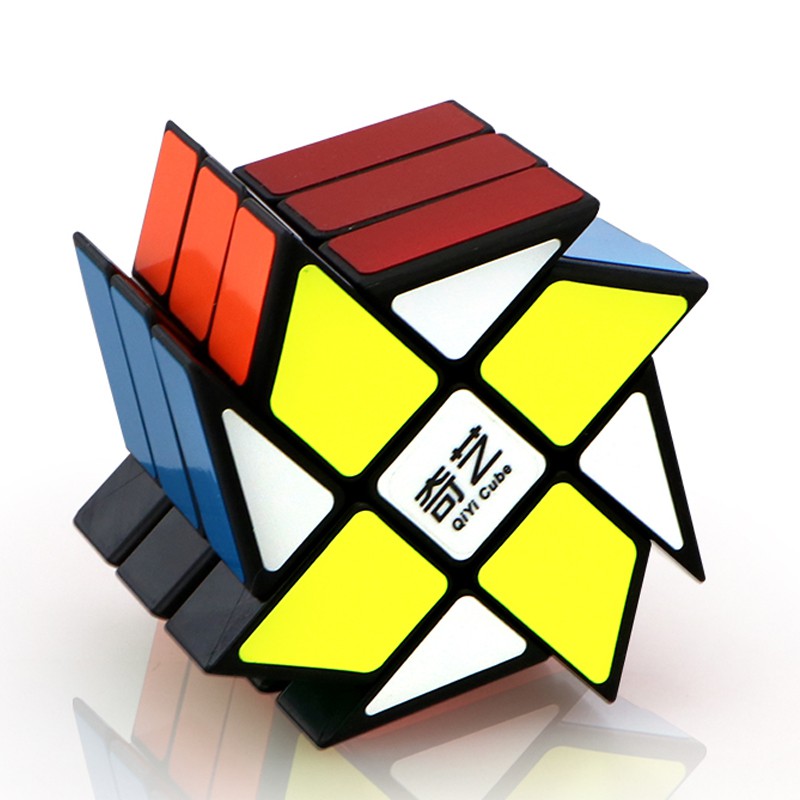 Combo 3 Rubik Biến Thể QiYi Fisher Axis Windmill 3x3 Cube