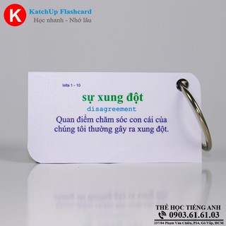 COMBO trọn bộ KatchUp Flashcard IELTS - Best Quality (C02B)