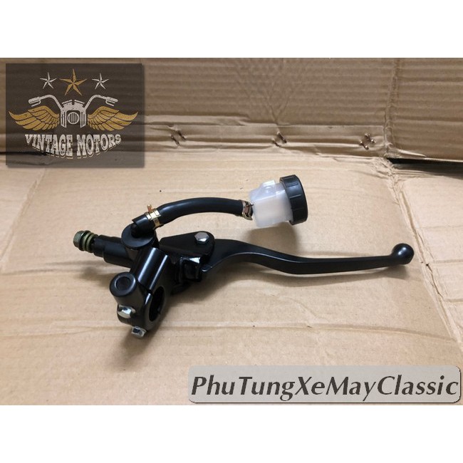 TAY CÔN PHANH XE MÁY CLASSIC - Tay côn phanh dầu xe máy độ Cafe Racer Tracker CG125 SU GN125 CD 67