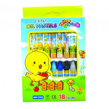 Sáp dầu Dooly Hộp giấy,Sáp Con gà, Dooly Oil Pastel-Dụng cụ vẽ Tâm Tâm