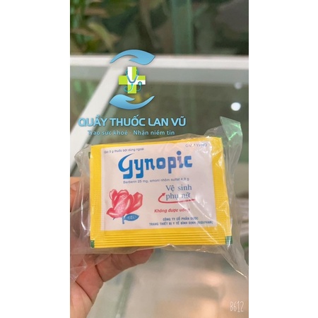 10 gói Vệ sinh phụ nữ Gynopic