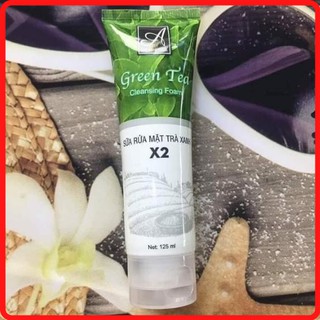 {Hot}Sữa Rữa Mặt Trà Xanh Sạch Mụn Ngừa Thâm Nám Da