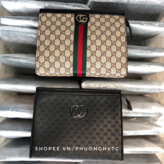 Clutch ví cầm tay nam nữ kẹp nách bản to 2020 - Bee Shop