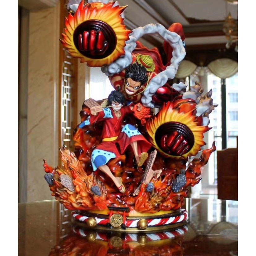 (Hết hàng) Mô hình One Piece - Luffy Gear 4 Wano 52cm