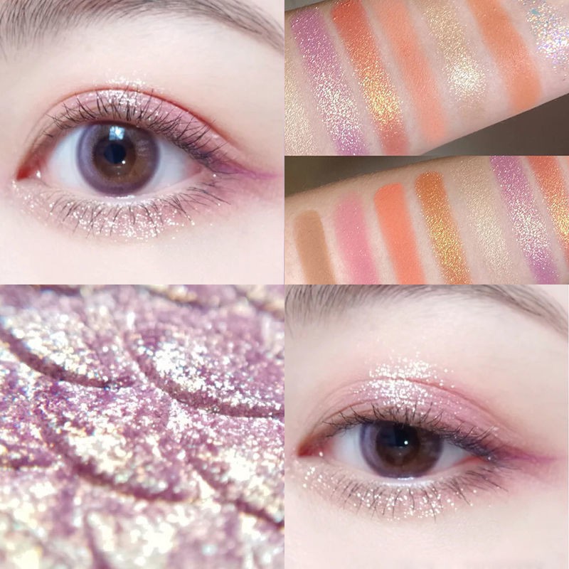 Bảng phấn mắt Màu măt [Sale in Yuncheng] Perfect Eyeshadow Pan Diary Animal Super Fire Koi Glitter Pearlescent Waterproof Student Giá rẻ cho Thương hiệu nhỏ