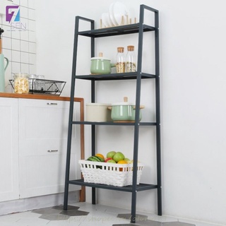 Kệ sắt 4 tầng để sách báo, chậu hoa cây cảnh, đồ nhà bếp