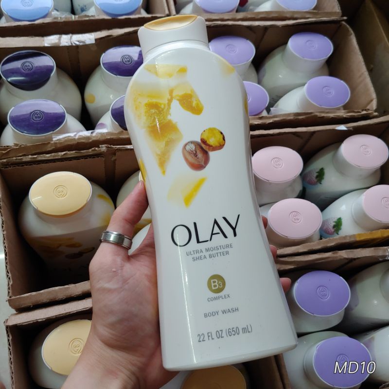 Sữa tắm chống lão hoá, tẩy tế bào chết, làm mịn da Olay USA