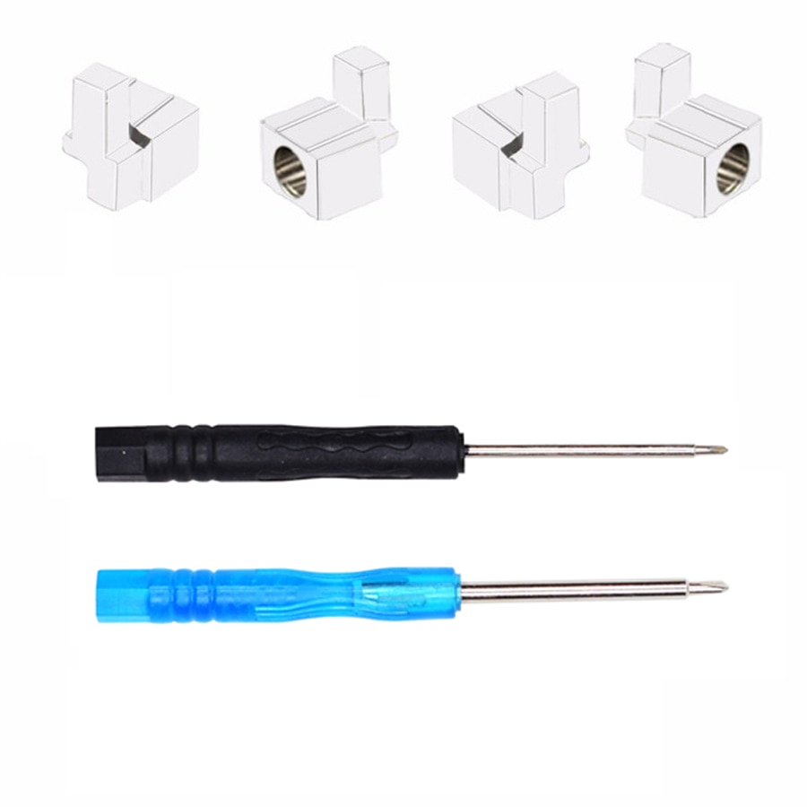 Bộ 4 Khóa Kim Loại Kèm Dụng Cụ Mở Sửa Chữa Cho Nintendo Switch JOY-CON NS JOY CON