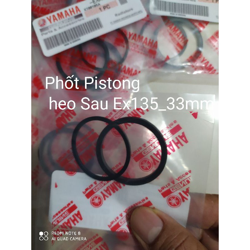 Cuppen_ Phốt Pistong heo dầu Trước Ex150_33mm (1 Pistong)