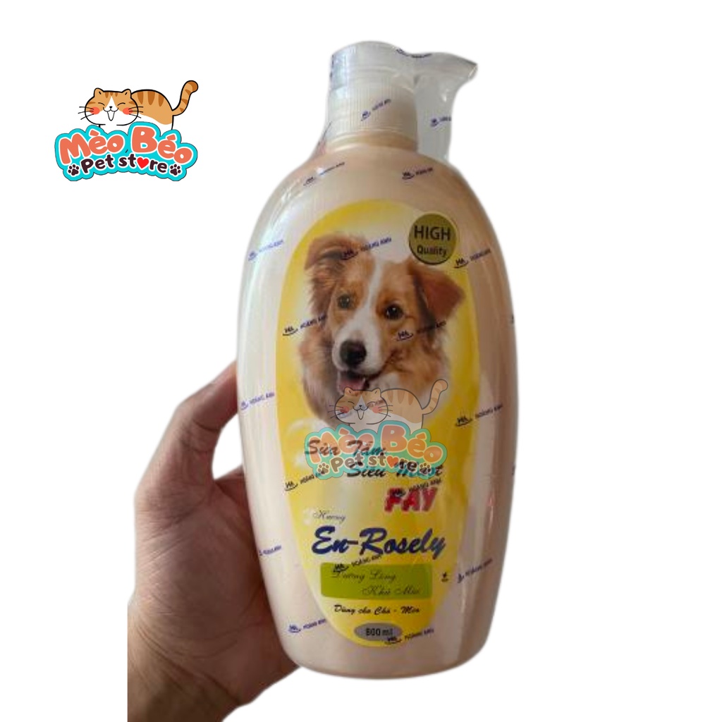 Sữa tắm chó mèo Fay siêu mượt Hương En-Rosely - 300ml & 800ml