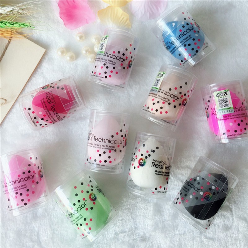 [Hàng mới về] Bông trang điểm kem nền bằng xốp bọt biển tiện dụng