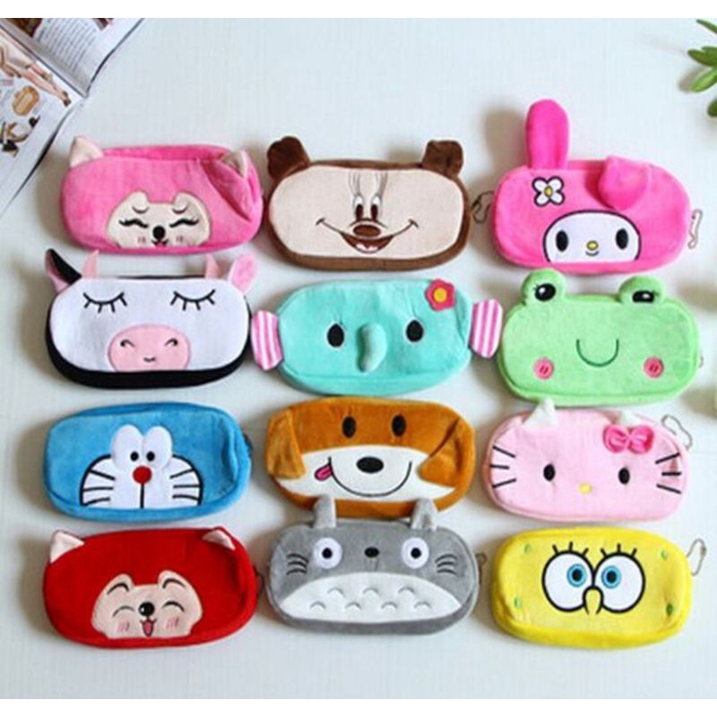 Bóp viết thú bông dễ thương