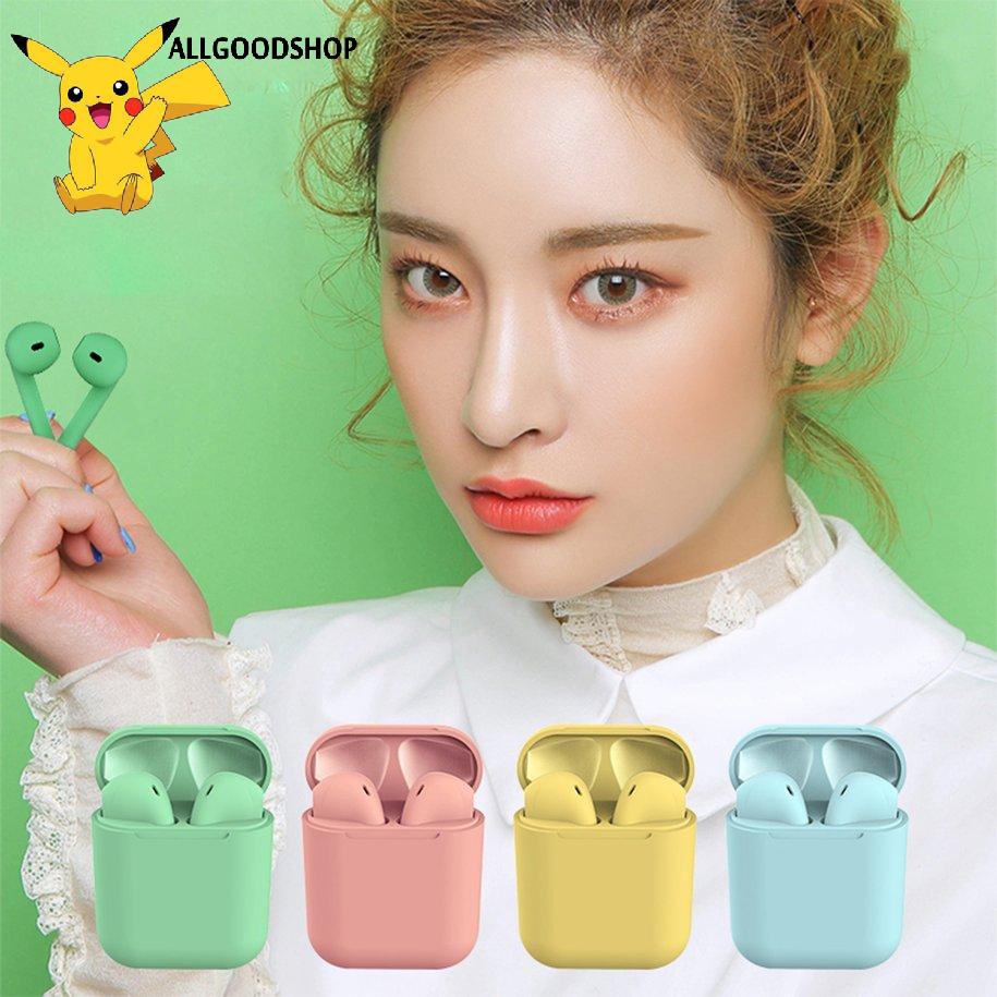 Tai nghe Bluetooth không dây i12 TWS có hộp sạc chuyên nghiệp cho IOS Android