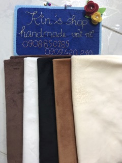 Combo vải và phụ kiện handmade