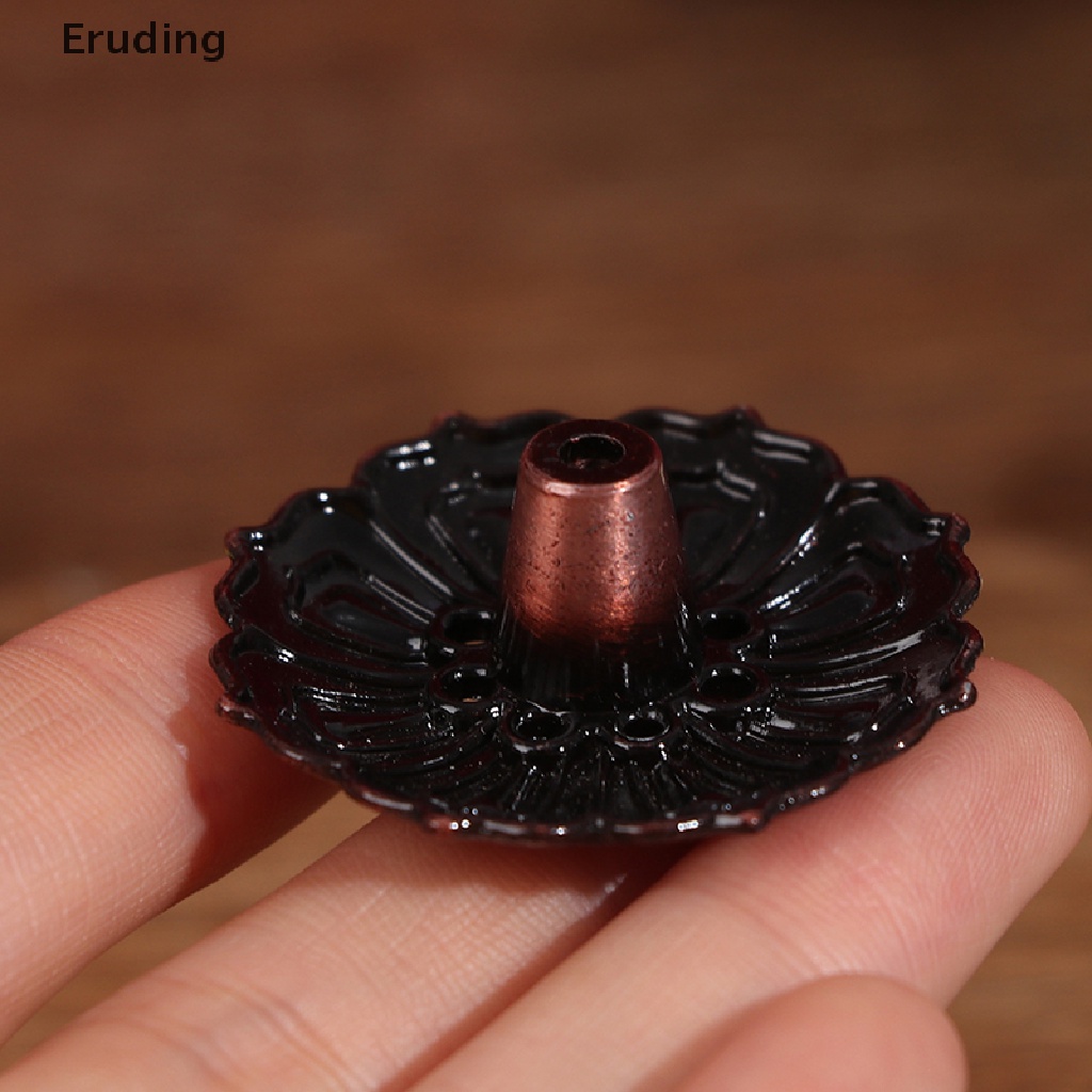 Đế đốt nhang trầm hương 9 lỗ bằng đồng chất lượng cao